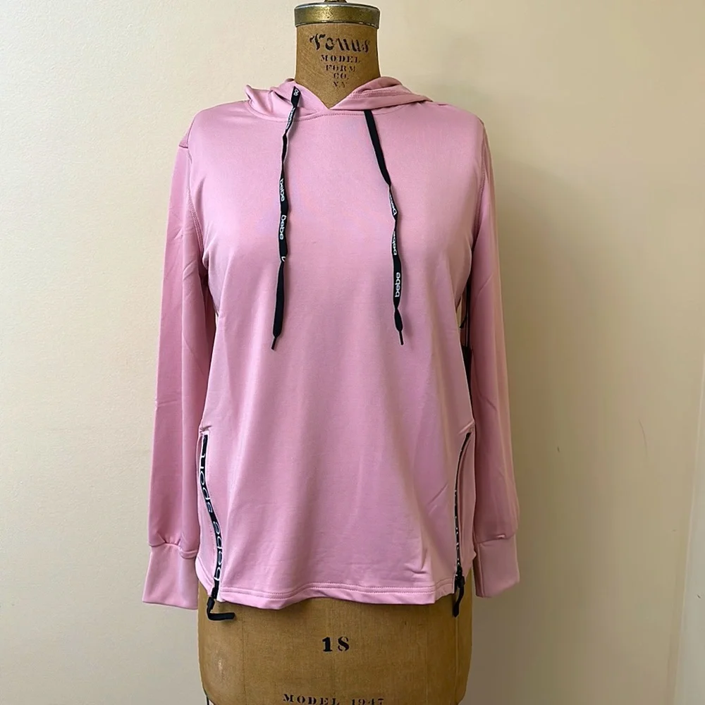 Bebe Sport Women’s Fitness Hoodie, Size Large - Picture 2 of 5
